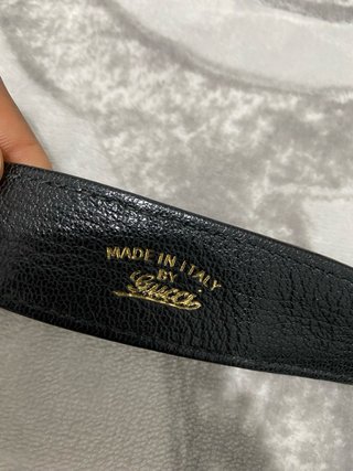 Bolso Gucci Negro Cadena Dorada