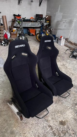 Asientos tipo backet RECARO pole position replica