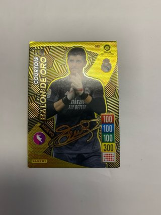Courtois Balón de Oro Firmado LaLiga 21/22