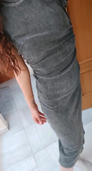 Vestido midi Shein