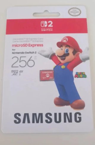 Tarjeta MicroSD Express Nintendo Switch 256GB