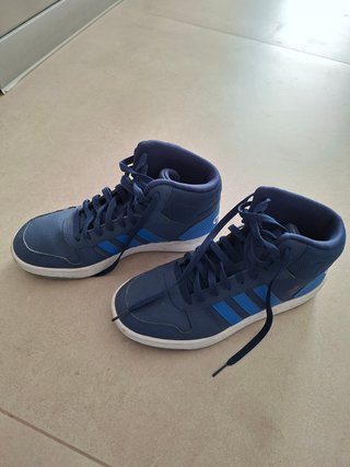 Deportivas Adidas Altas Azul Marino