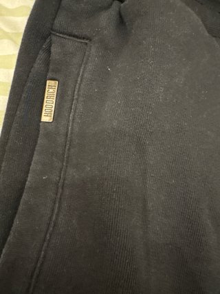 Pantalón Hoodrich Negro Logo Lateral