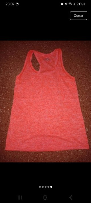 Camiseta Under Armour Talla XS/S Naranja