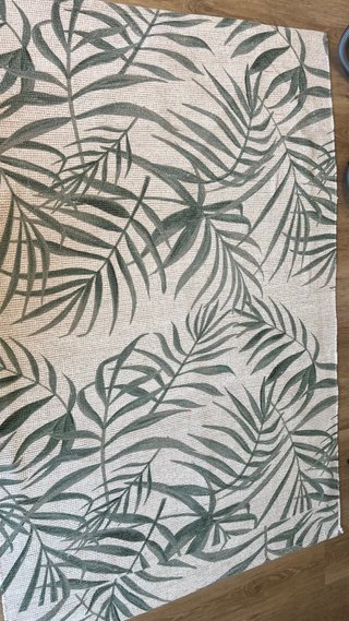 Alfombra Maison du Monde 140x200cm Hojas