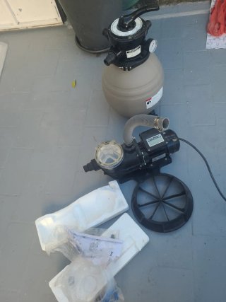 Depuradora de agua para piscina