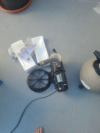 Depuradora de agua para piscina