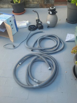 Depuradora de agua para piscina
