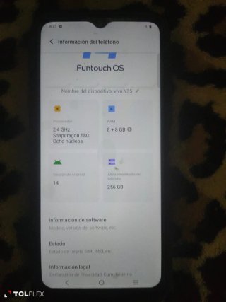 Vivo Y35 Blu - Contatta al 644519789