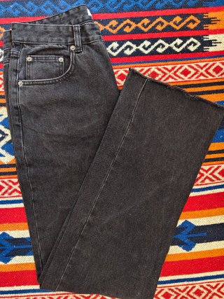 Pantalón pull and bear talla XL Mujer Negro