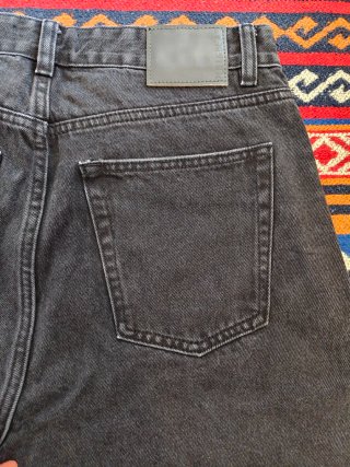Pantalón pull and bear talla XL Mujer Negro