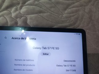 Samsung Galaxy S7 FE Azul Marino de 64 GB