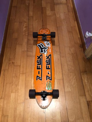 Longboard Z-Flex Pintail - nuevos rodamientos