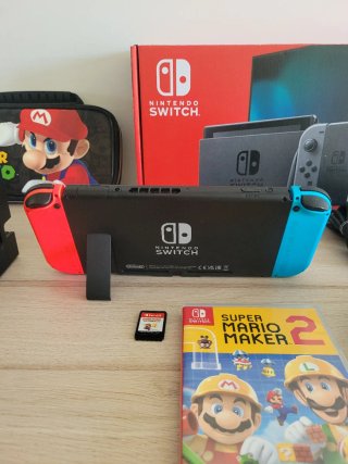 Nintendo Switch como NUEVA + Juegos y Accesorios