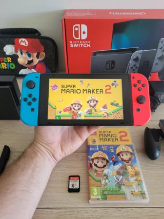 Nintendo Switch como NUEVA + Juegos y Accesorios