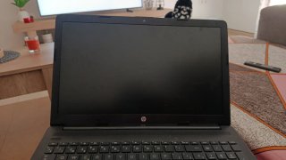 Funda portátil HP mármol rosa y blanco