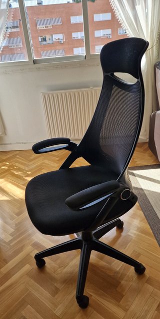 Silla de Oficina Ergonómica Transpirable con rueda