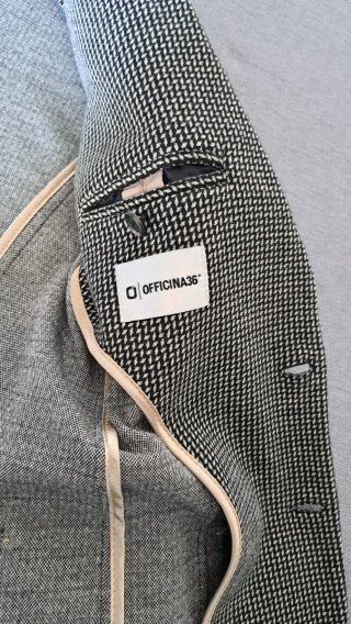 Giacca Officina36 Uomo Micro-Fantasia – Taglia M
