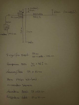 Cocina completa modular Electrodomésticos
