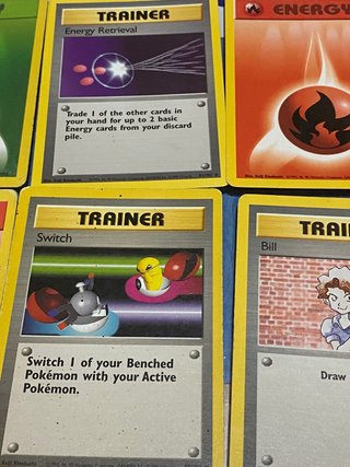 40 cartas pokémon BASE SET inglés SIN REPETIR