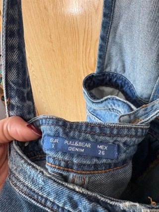 Peto corto vaquero Stradivarius Talla S