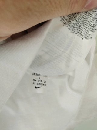 Camiseta Nike Blanca Talla L
