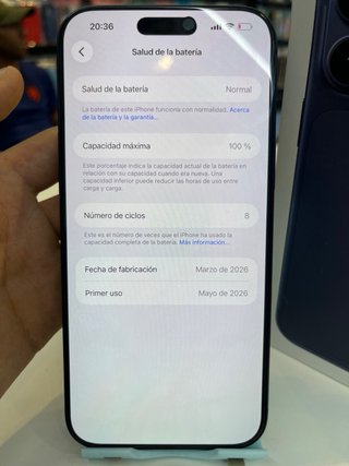 iPhone 17 Pro Max 256GB | 100% | A+ GARANTIA