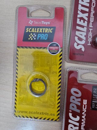 Lote repuestos Scalextric Pro
