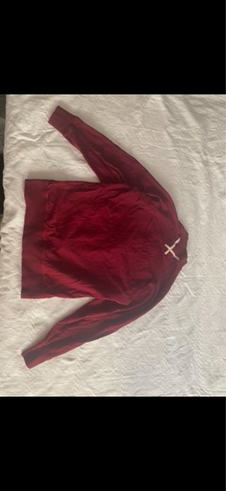 Chaqueta deportiva Adidas granate vintage