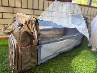 Mochila Cuna Bebé Amplia Mosquitera