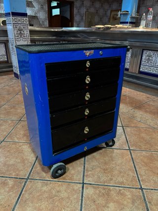 Carrito Taller 5 Cajones Real Madrid