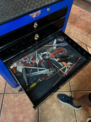 Carrito Taller 5 Cajones Real Madrid