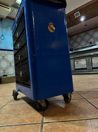 Carrito Taller 5 Cajones Real Madrid