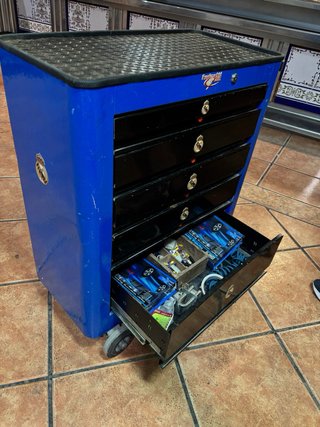 Carrito Taller 5 Cajones Real Madrid