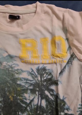 Maglietta Kiabi 5 anni stampa Rio