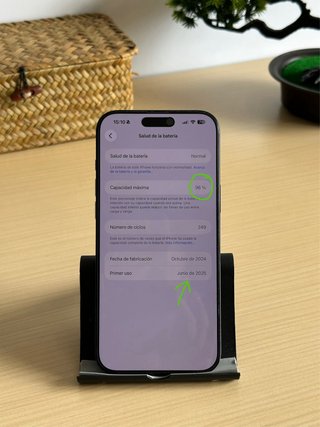 iPhone 16 Pro Max 512GB Negro Titanio