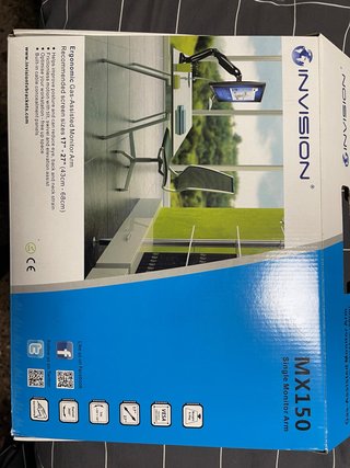 Brazo para monitor Invision MX150