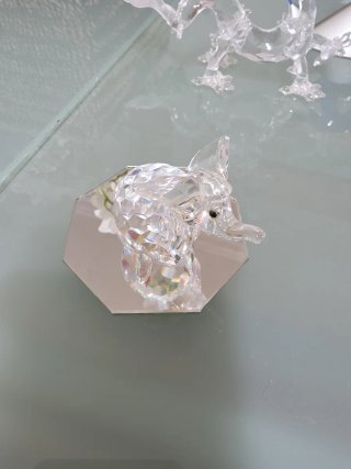 Figura Bailarina Cristal Swarovski Azul