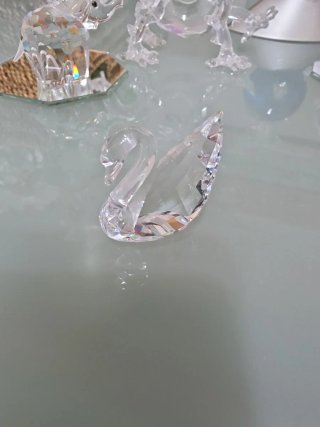 Figura Bailarina Cristal Swarovski Azul
