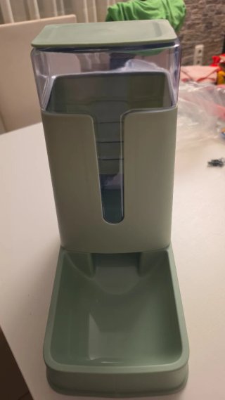 Dispensador Comida Mascotas Verde