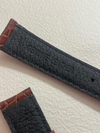 Correa de cuero para reloj