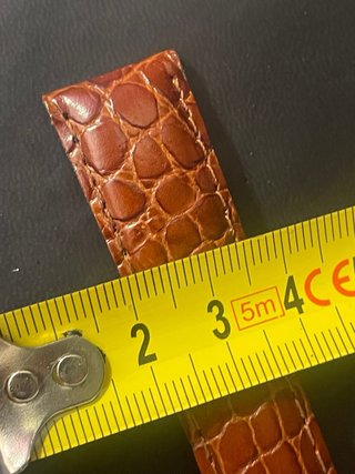 Correa de cuero para reloj