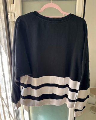 Sudadera Adidas Negra y Blanca