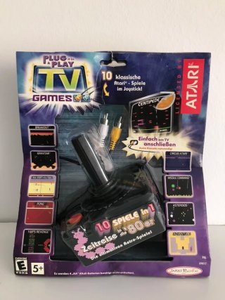 Consola Plug & Play TV Games Atari 10 en 1