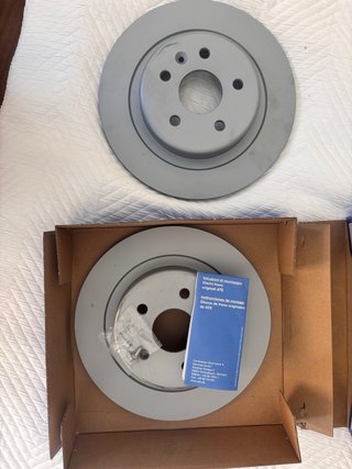 Discos de freno ATE eje trasero dos discos