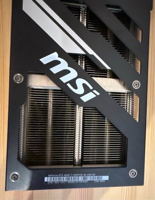 NVIDIA GeForce RTX 4060Ti MSI Ventus 3X OC Edition