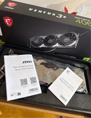 NVIDIA GeForce RTX 4060Ti MSI Ventus 3X OC Edition
