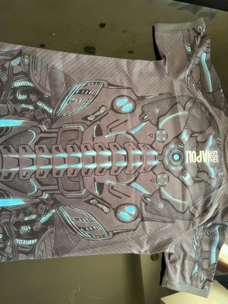 Maglia Napoli Calcio Cyborg Azzurra o Nera