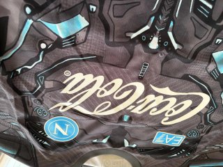 Maglia Napoli Calcio Cyborg Azzurra o Nera