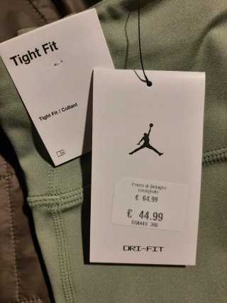 Nike Dry Fit JORDAN,Talla M Verde Menta